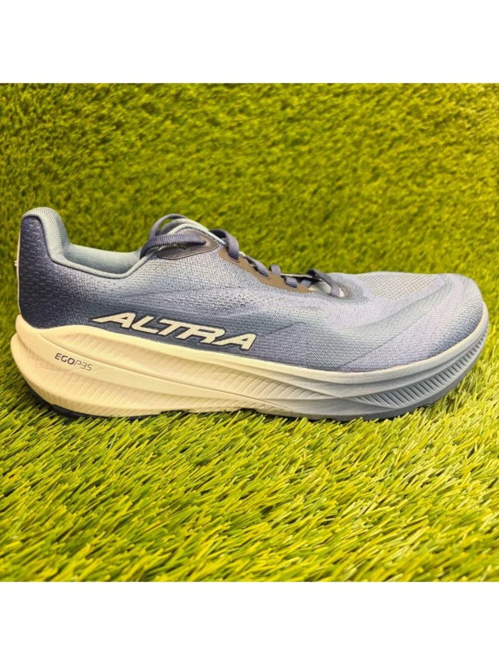 Altra Experience Flow 3 Mens Size 8.5 Blue White Athletic Running Shoes Sneakers